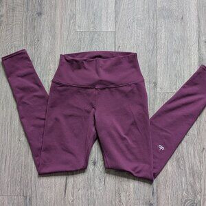 67. ❤️ ALO Yoga Burgundy Leggings — Size Small ❤️